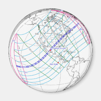Total Solar Eclipse 2024 Global Path Magnet