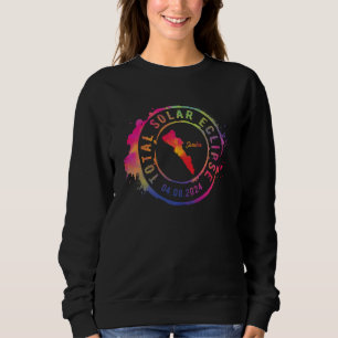 Total Solar Eclipse 2024 Mexico Sinaloa Totality C Sweatshirt