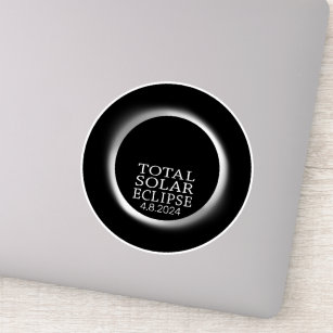 Total Solar Eclipse - 2024 or custom date Sticker