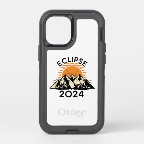 Total Solar Eclipse 2024 OtterBox Defender iPhone 12 Mini Case