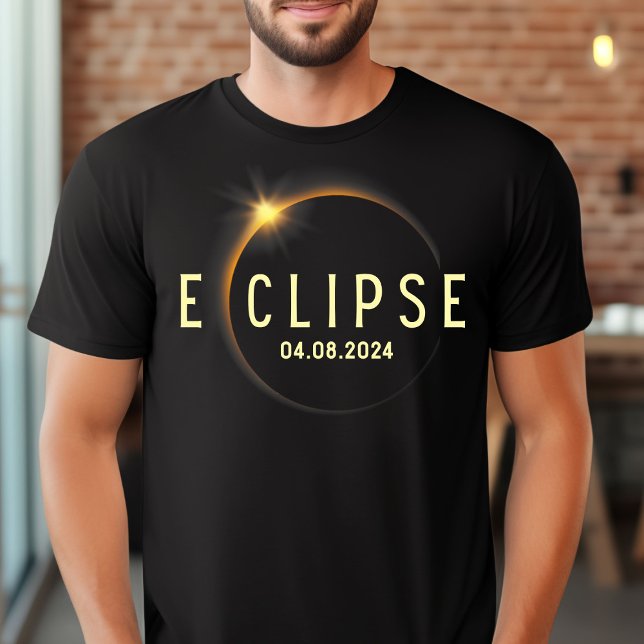 Total Solar Eclipse 2024 Path Of Totality April 8  T-Shirt (Creator Uploaded)