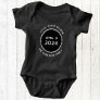 Total Solar Eclipse 2024 Personalized Baby Bodysuit