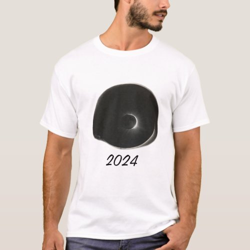 Total Solar Eclipse 2024 Personalized T_Shirt