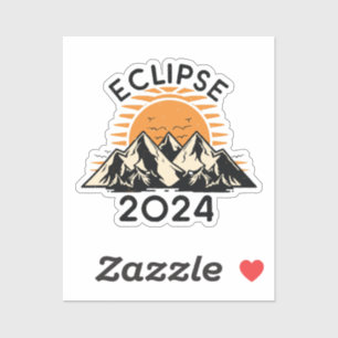 Total Solar Eclipse 2024 Sticker