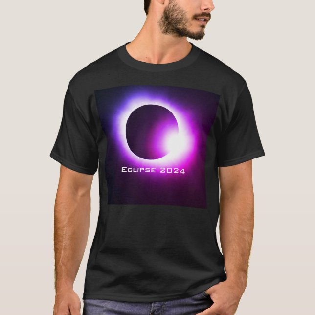 Total solar eclipse 2024 T-Shirt (Front)