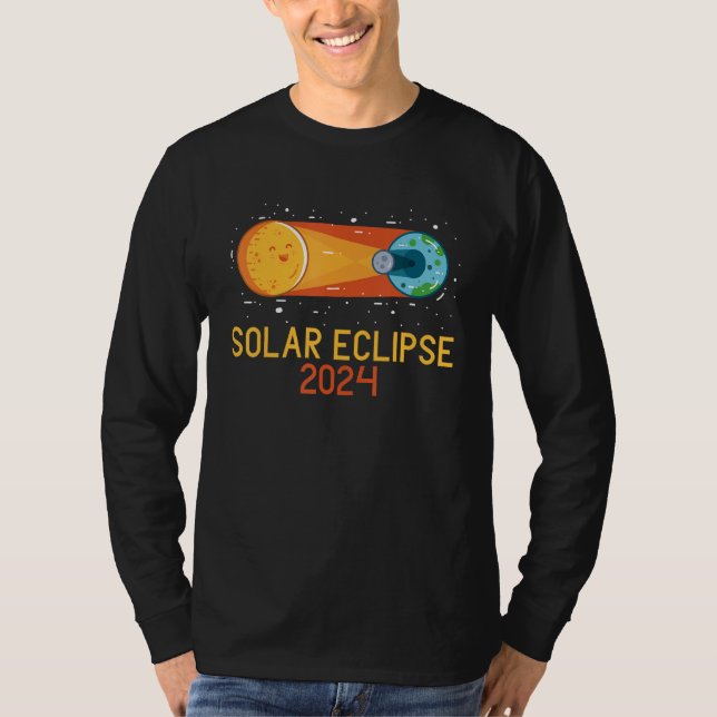 Total Solar Eclipse 2024 T-Shirt (Front)