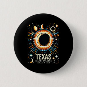 Total Solar Eclipse 2024 Texas April 8 Abstract Mo Button