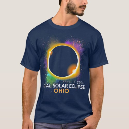 Total Solar Eclipse 2024 Totality 040824 Ohio Long T_Shirt