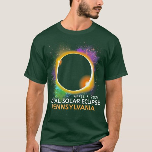 Total Solar Eclipse 2024 Totality 040824 Pennsylva T_Shirt