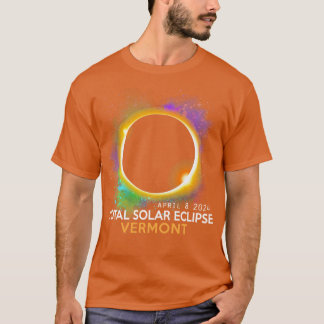 Total Solar Eclipse 2024 Totality 040824 Vermont L T-Shirt