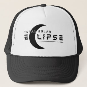 TOTAL SOLAR ECLIPSE 2024 TRUCKER HAT