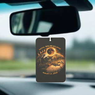 Total Solar Eclipse 2026- Path of Totality Air Freshener