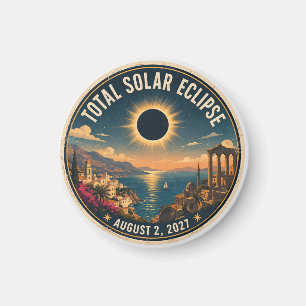 Total Solar Eclipse 2027 Magnet