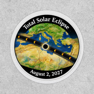 Total Solar Eclipse 2027 Map Patch