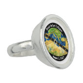 Total Solar Eclipse 2027 Map Ring (Side)