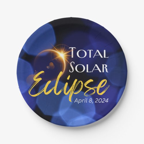 Total Solar Eclipse 4824 Paper Plates