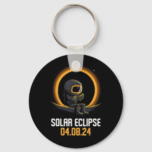 Total Solar Eclipse April 8 2024 America Solar Ecl Keychain