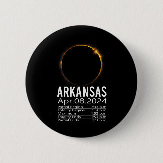 Total Solar Eclipse April 8 2024 Arkansas Schedule Button