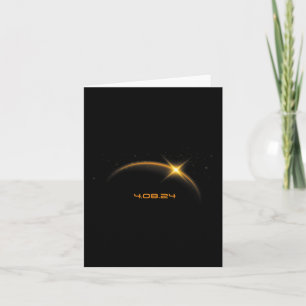 Total Solar Eclipse April 8 2024 Card