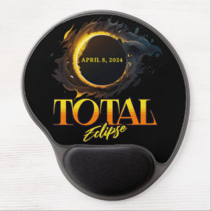 Total Solar Eclipse April 8, 2024 Commemorative  Gel Mouse Pad