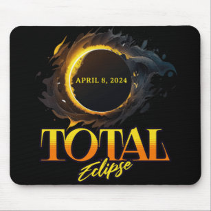 Total Solar Eclipse April 8, 2024 Commemorative  Mouse Pad