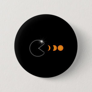 Total Solar Eclipse April 8 2024 Fun Phases Totali Button
