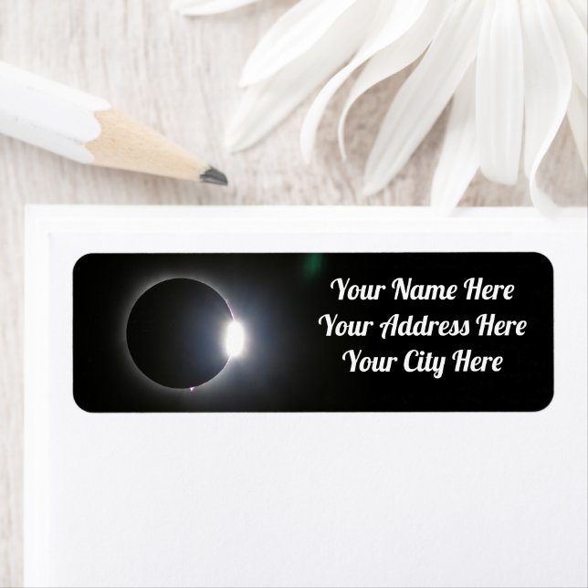 Total Solar Eclipse April 8, 2024 Label (Insitu)