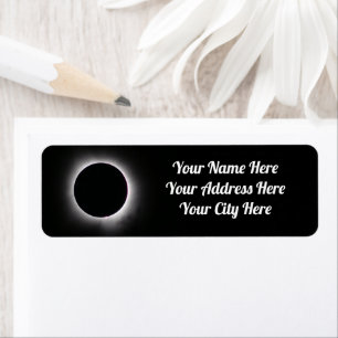 Total Solar Eclipse April 8, 2024 Label
