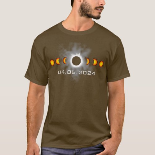 Total Solar Eclipse April 8 2024  T_Shirt