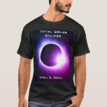 Total Solar Eclipse April 8, 2024 T-shirt at Zazzle