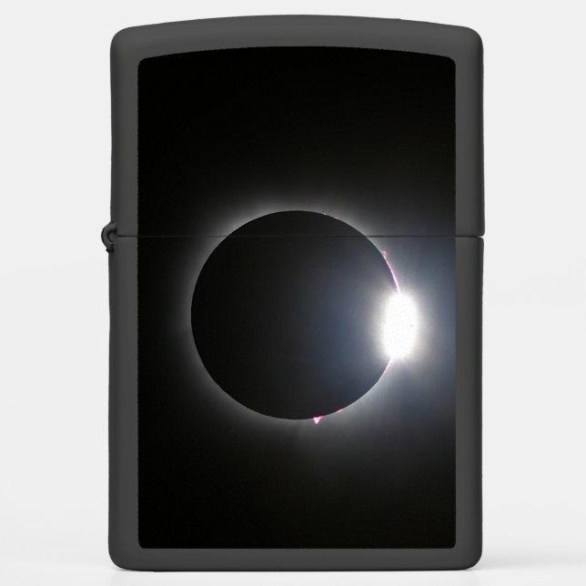 Total Solar Eclipse April 8, 2024 Zippo Lighter (Front)