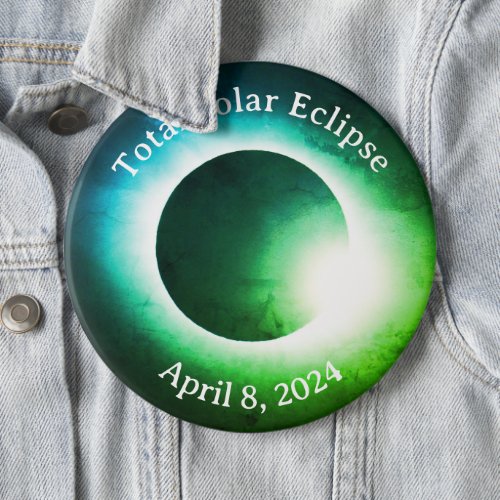 Total solar eclipse April 8th  2024 moon sun Button