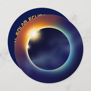 Total Solar Eclipse Astronomy Star Party Invitation