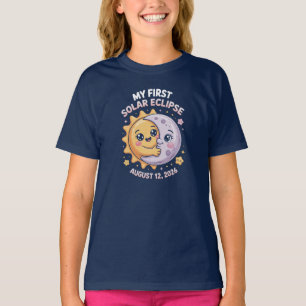 Total Solar Eclipse August 12 2026 First Eclipse  T-Shirt