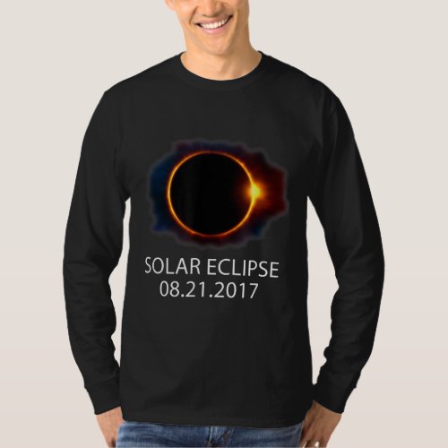 Total Solar Eclipse August 2017 _ Astronomy Space T_Shirt