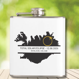 Total Solar Eclipse August 2026 – Iceland Custom Flask