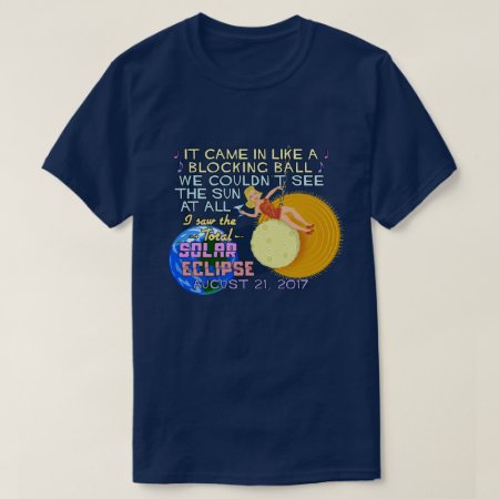 Total Solar Eclipse August 21 2017 American Funny T-shirt