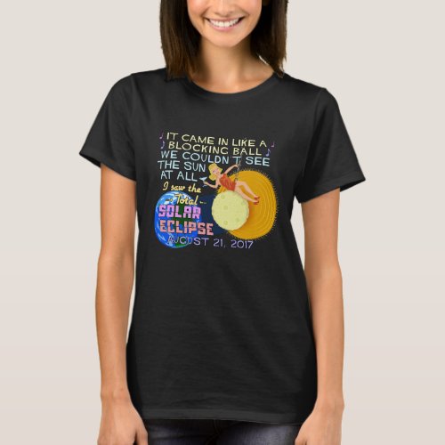 Total Solar Eclipse August 21 2017 American Funny T_Shirt