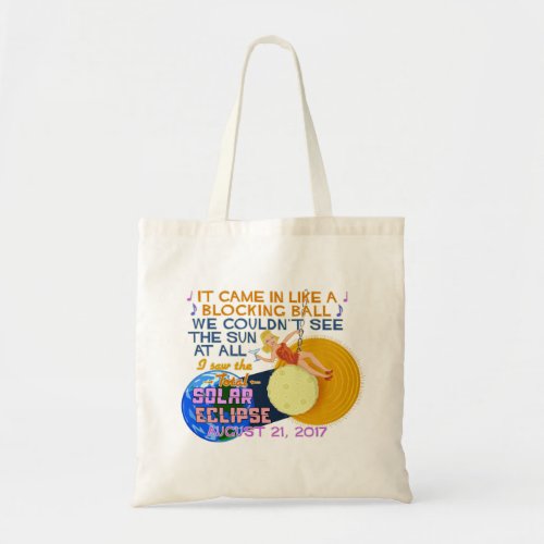 Total Solar Eclipse August 21 2017 American Funny Tote Bag