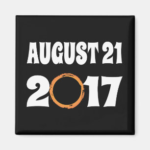 Total Solar Eclipse August 21 2017 Magnet
