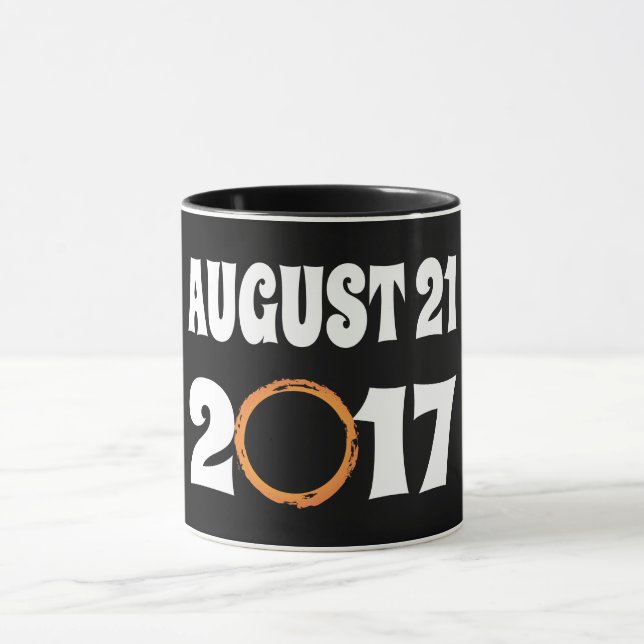 Total Solar Eclipse August 21 2017 Mug (Center)