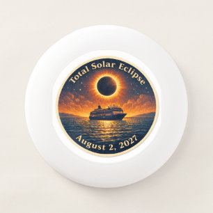 Total Solar Eclipse August 2 2027 cruise ship Wham-O Frisbee