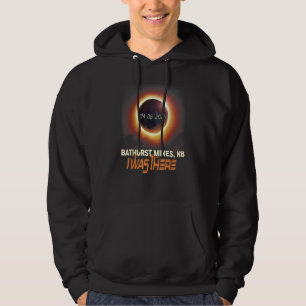 Total Solar Eclipse Bathurst Mines NB Canada Hoodie