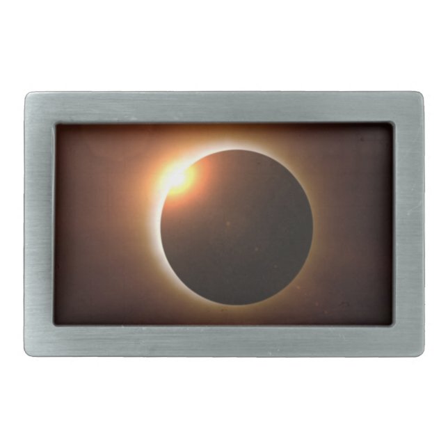Total Solar Eclipse Belt Buckle (Front)