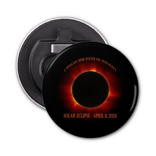 Total Solar Eclipse Bottle Opener