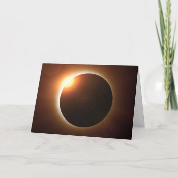 Total Solar Eclipse Card by GigaPacket at Zazzle