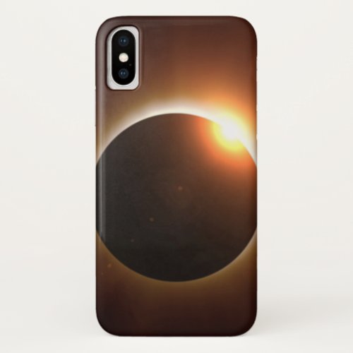 Total Solar Eclipse iPhone X Case