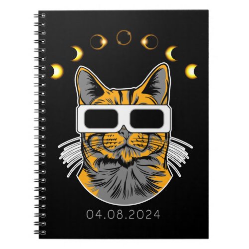 Total Solar Eclipse Cat Solar viewer 8 April 2024 Notebook