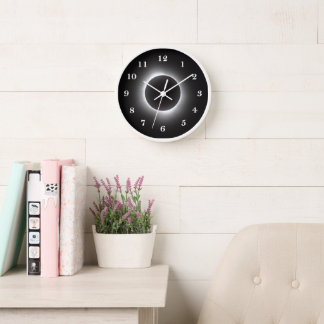 Total Solar Eclipse Clock