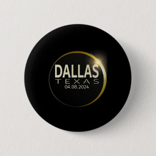 Total Solar Eclipse Dallas Texas April 8 2024 Ecli Button